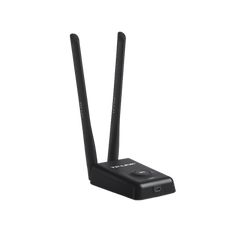 Adaptador de alta potencia USB  inalámbrico/ WiFi N 300 Mbps / Frecuencia de 2.4 GHz / 2 Antenas Externas de 5 dBi / Compatibilidad Windows y Linux