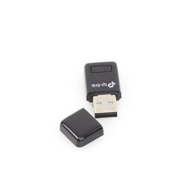 Mini Adaptador USB inalámbrico N 300 Mbps 2.4 GHz con 1 antena interna