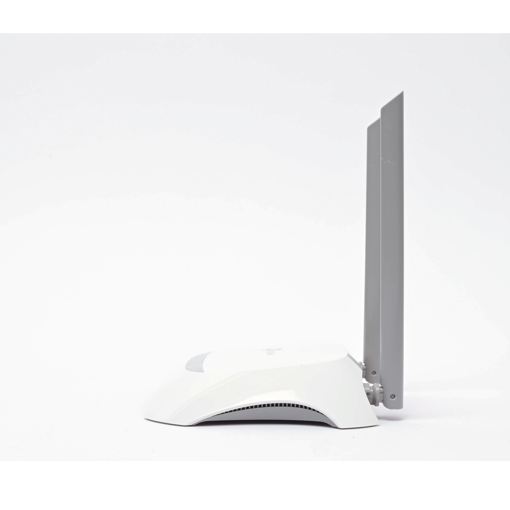 Router Inalámbrico WISP, 2.4 GHz, 300 Mbps, 2 antenas externas omnidireccional 5 dBi, 4 Puertos LAN 10/100 Mbps, 1 Puerto WAN 10/100 Mbps, control de ancho de banda