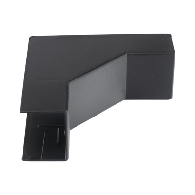 Esquinero Interior Color Negro de PVC Auto Axtinguible, Para Canaleta TMK-1720-N-CC (5220-02003)