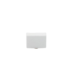 Tapa final color blanco de PVC auto extinguible, para canaleta TMK1720 (5290-02001)
