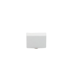 Tapa final color blanco de PVC auto extinguible, para canaleta TMK1720 (5290-02001)