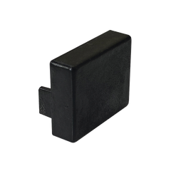 Tapa Final en Color Negro de PVC Auto Extinguible, Para Canaleta TMK-1720-N-CC (5290-02003)