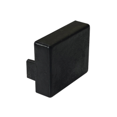 Tapa Final en Color Negro de PVC Auto Extinguible, Para Canaleta TMK-1720-N-CC (5290-02003)