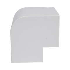 Esquinero Exterior Color Blanco de PVC Auto Axtinguible, Para Canaleta TMK-4577 (5510-02001)
