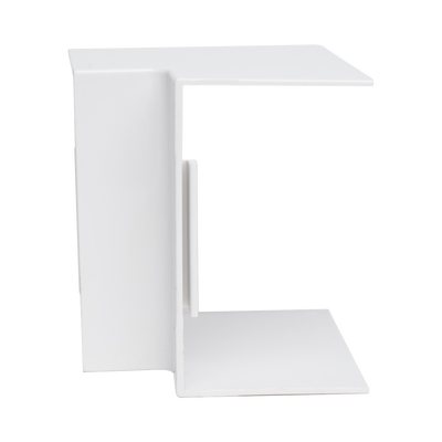 Esquinero Interior Color Blanco de PVC Auto Axtinguible, Para Canaleta TMK-4577 (5520-02001)