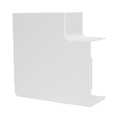 Sección en "L" Color Blanco de PVC Auto Extinguible, Para Canaleta TMK-4577 (5530-02001)