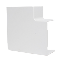 Sección en "L" Color Blanco de PVC Auto Extinguible, Para Canaleta TMK-4577 (5530-02001)