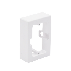 Caja Sin Fondo Universal, Color Blanco de PVC Auto Extinguible (7900-02002)