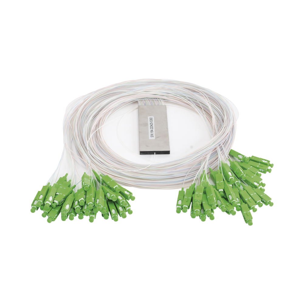 Splitter (Divisor Óptico) tipo PLC, 1x64, conectores SC/APC