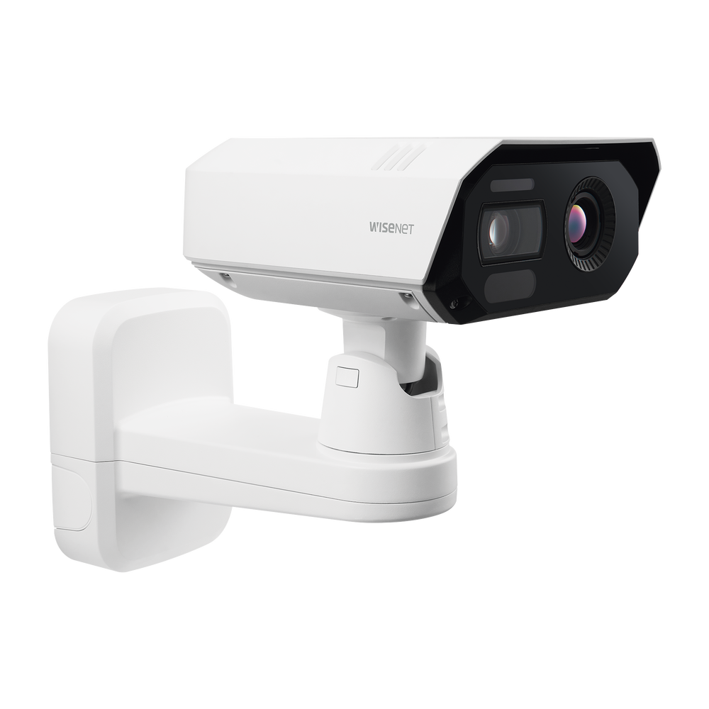 Cámara Bullet Antivandálica Bi-Spectral IP Visible 8MP / Térmica  640 x 480 Lente 25mm / H.265 & WiseStream / IP67 / NEMA4X