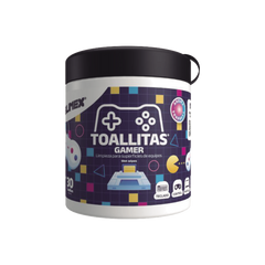 Toallitas Gamers, Excelente Opción Para Gamers Que Buscan Mantener Sus Consolas y Accesorios en Perfecto Estado, Libres de Suciedad y Protegidos Contra Bacterias