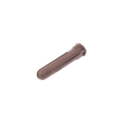 Taquete cafe 5/16" para tornillo 10mm x 1 3/4" (100pzs) (1104-04100)