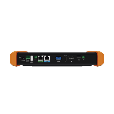 Tester Profesional Multifunción | Pantalla Táctil 7" | Láser Integrado | Cámara Integrada | Prueba IP/HD Coaxial | 4K/8K | H.265/H.265 | ONVIF | WiFi | Analizador de Cable | Medidor Red y Fibra | TDR | Multímetro.