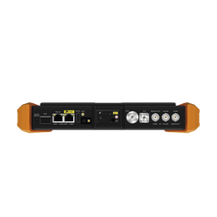 Tester Profesional Multifunción | Pantalla Táctil 7" | Láser Integrado | Cámara Integrada | Prueba IP/HD Coaxial | 4K/8K | H.265/H.265 | ONVIF | WiFi | Analizador de Cable | Medidor de Potencia Óptica y Red | TDR |