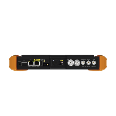 Tester Profesional Multifunción | Pantalla Táctil 7" | Láser Integrado | Cámara Integrada | Prueba IP/HD Coaxial | 4K/8K | H.265/H.265 | ONVIF | WiFi | Analizador de Cable | Medidor Red y Fibra | TDR | Multímetro.