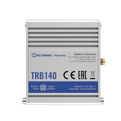 Router Industrial LTE 4G, con 1 puerto Ethernet 10/100/1000Mbps Gigabit
