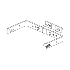 Escalera Exterma Sólida de 3 metros para Secciones 1 a 12 de Torres Super Titan (Incluye 3 Herrajes Sujetadores).