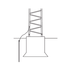 Sistema de Aterrizaje Básico para Estructura de Torre SUPER TITAN. Para Sec. 1 a 12.