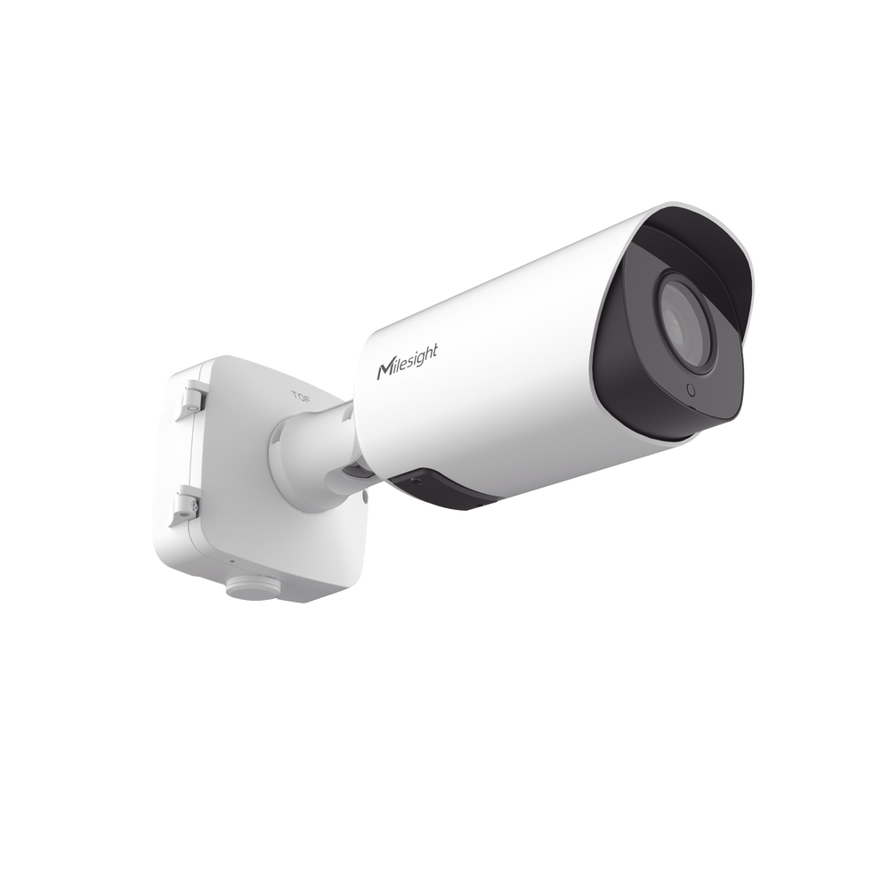 Cámara Bullet AI Road Traffic Pro / Starlight / Smart IR II / 4K / Lente 4X y 12X / ANPR y Algoritmo LPR AI / Super WDR 120dB / IP67 / Vandal-proof IK10 / PoE y DC 12V