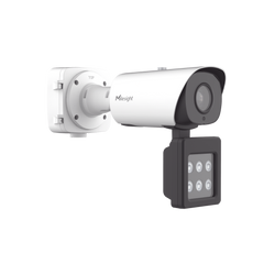 Cámara Bullet Inteligente con IA, Luz Suplementaria y Reconocimiento Vehicular para Monitoreo de Tráfico