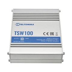 Switch Industrial No-Administrable 5 puertos Gigabit, PoE en 4 puertos 802.3af/at (120W)