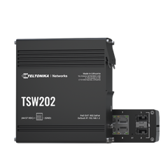 Switch Industrial Administrable L2, 8 puertos PoE 802.3af/at, Soporta Profinet