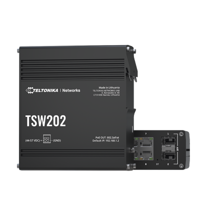 Switch Industrial Administrable L2, 8 puertos PoE 802.3af/at, Soporta Profinet
