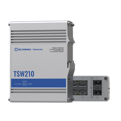 Switch Industrial No-Administrable 8 puertos Gigabit, 2 SFP 1G