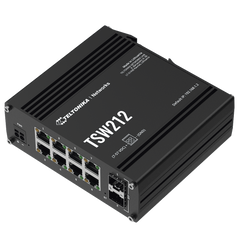Switch Industrial Administrable L2, 8 puertos GE + 2 SFP, Soporta Profinet