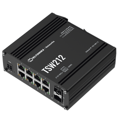 Switch Industrial Administrable L2, 8 puertos GE + 2 SFP, Soporta Profinet