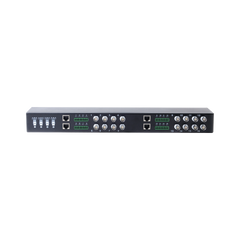 (TRANCEPTOR) RECEPTOR DE VIDEO PASIVO DE 16 CANALES / Resolución 4K / Compatible con cable UTP Cat 5e/6 / Compatible con HD-TVI/CVI/AHD/CVBS / TODO INCLUIDO PARA RACK / Protección Interconstruida contra sobretensión.