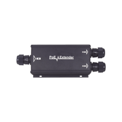 Extensor PoE/ 100 Metros / Intemperie (IP66) / 60 Watts / 1 puerto @ 2 salidas a 30 W  / No requiere fuente de alimentación adicional