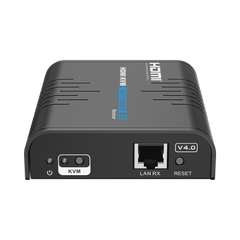 Receptor Compatible para Kits TT373KVM4.0 / Resolución 1080P @ 60 Hz/ Soporta STP y UTP CAT6 / Control IR / Compatible con Switch Gigabit para control KVM múltiple.