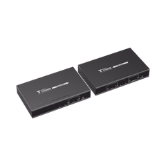 Kit Extensor MATRICIAL HDMI para distancias de 120 metros / Resolución 1080P @ 60Hz / Cat6 / Soporta 100 TX de entrada e Ilimitados RX en la salida / Control por PC, Control Remoto y Botón / Compatible con Switch IGMP.