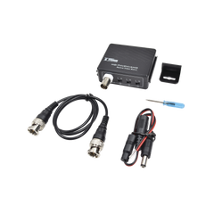 (TRANSCEPTOR) RECEPTOR DE VIDEO ACTIVO DE LARGO ALCANCE /  400 Metros con RECEPTOR ACTIVO TT4501T / Resolución 2 MP / Compatible con cámaras HD-TVI/CVI/AHD/CVBS / Protección Interconstruida contra sobretensión.