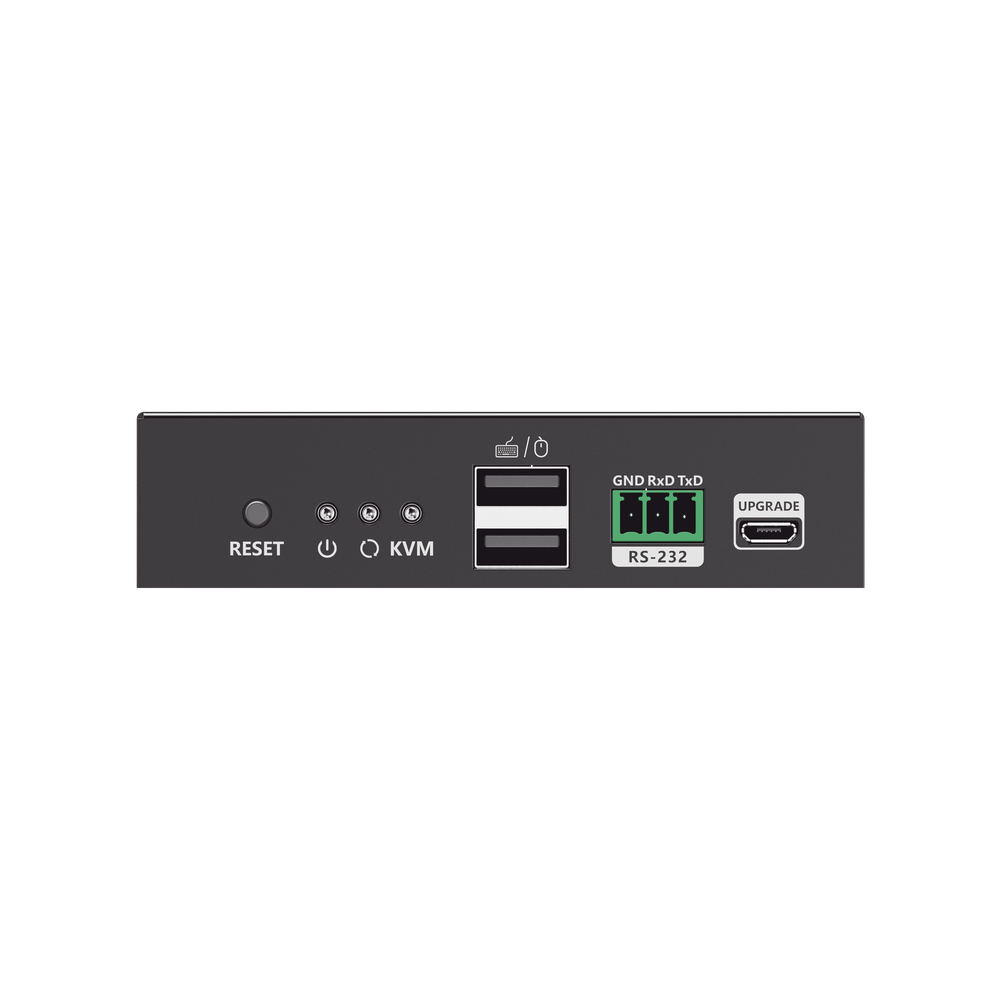 Kit Extensor KVM (HDMI y USB) hasta 120 metros | Transmite el Video y Controla tu DVR vía USB a distancia | Soporta resolución 4K @60Hz | Cat 6, 6a y 7 | Salida Loop en el Tx para visualización local