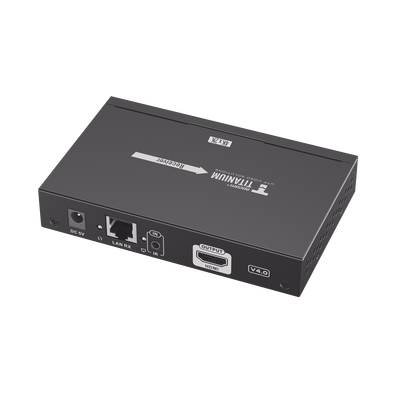 Receptor Compatible para Kit Matricial TT-683-MATRIX-4.0 / Resolución 4K@30Hz / Cat6 / Control IR / Compatible con Switch IGMP (Solo para transmisor versión 4.0).