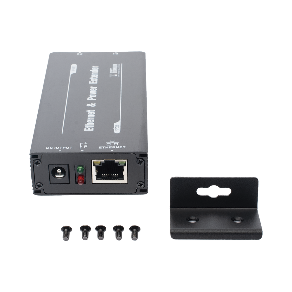 (POE 600 METROS) Transmisor para Extensor PoE TT-8001R  / 1 Puerto  para recepción de video y alimentación (PoE) / IDEAL PARA DOMOS Y CAMARAS IP / Conexión en Cascada / Soporta PTZ´s de 60 W / Soporta IEEE802.3af/at