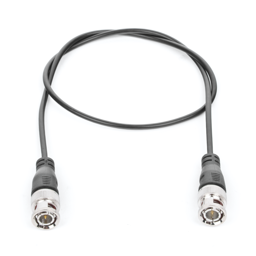 Cable Coaxial Armado con Conector BNC (Video) / Longitud de 2.2 Metros (7.22 Pies) / Optimizado para Cámaras 4K / Uso en Interior