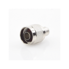 Conector N Macho para 75 Ohm de Anillo Plegable para cable RG-11, Niquel /Oro /Teflón.