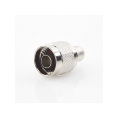 Conector N Macho para 75 Ohm de Anillo Plegable para cable RG-11, Niquel /Oro /Teflón.