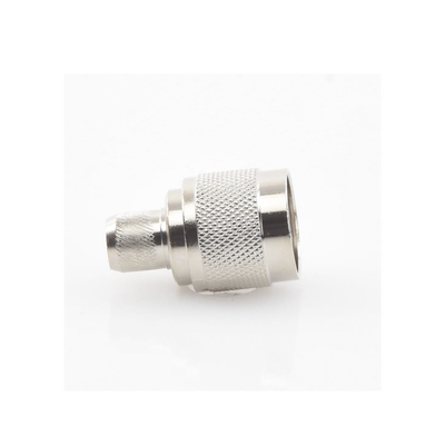 Conector N Macho para 75 Ohm de Anillo Plegable para cable RG-11, Niquel /Oro /Teflón.