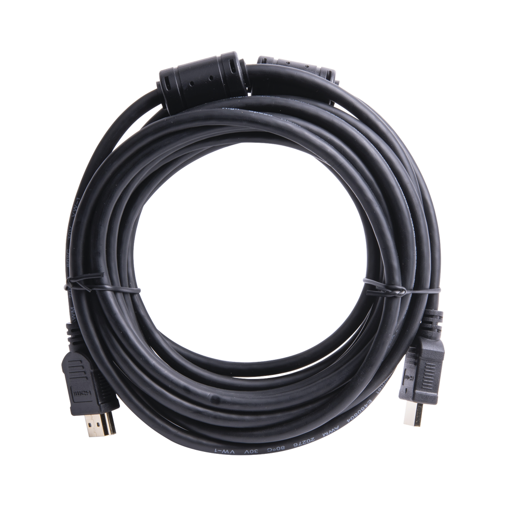 Cable HDMI de 10 Metros (32.81 pies) (High Speed) / Resolución 4K / Soporta Canal de Retorno de Audio (ARC) / Soporta 3D / Blindado para Reducir Interferencia / Chapado en Oro / Alta Resistencia y Durabilidad