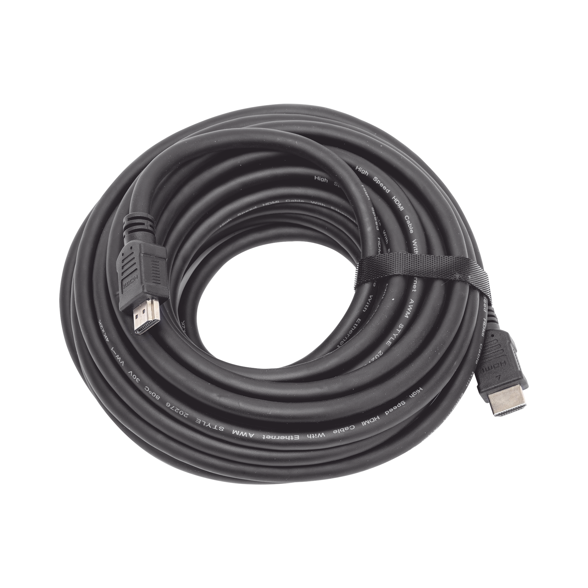 Cable HDMI de 10 Metros (32.81 pies) (High Speed) / Resolución 4K / Soporta Canal de Retorno de Audio (ARC) / Soporta 3D / Blindado para Reducir Interferencia / Chapado en Oro / Alta Resistencia y Durabilidad
