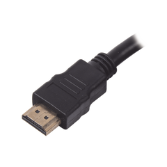 Cable HDMI de 1 Metro (High Speed) / Resolución 4K / Soporta Canal de Retorno de Audio (ARC)/ Soporta 3D / Blindado para Reducir Interferencia / Chapado en Oro / Alta Resistencia y Durabilidad.