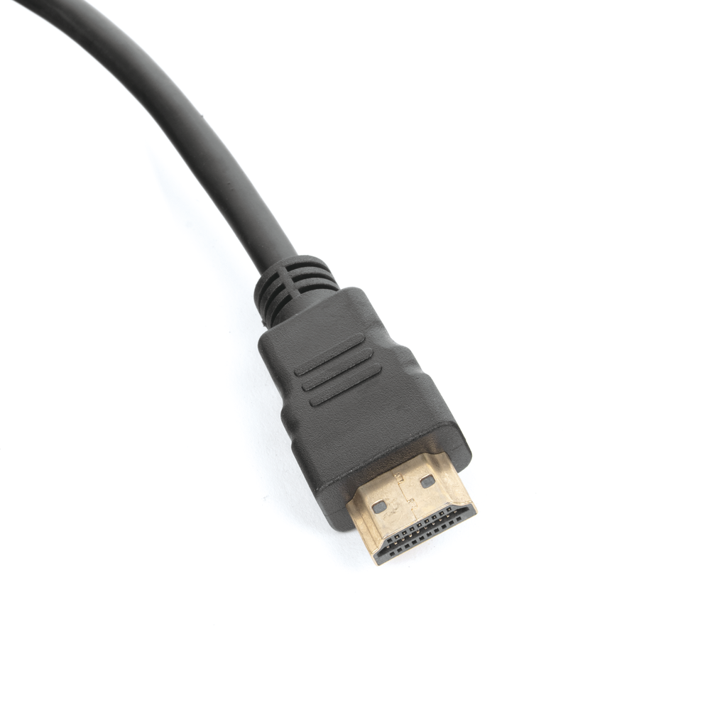 Cable HDMI de 1 Metro (3.28 pies) (High Speed) / Resolución 4K / Soporta Canal de Retorno de Audio (ARC)/ Soporta 3D / Blindado para Reducir Interferencia / Chapado en Oro / Alta Resistencia y Durabilidad.