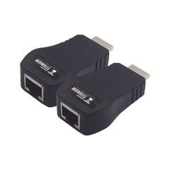 Kit Extensor 25m convertidor Señal HDMI a UTP (Cat5e/Cat 6)  / Calidad PREMIUM
