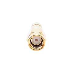 Conector SMA Macho Inverso de Anillo Plegable para Cables RG-8/X, LMR-240, 9258, Oro/ Oro/ Teflón.â€‹