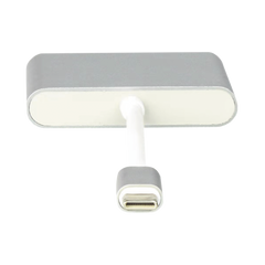 Adaptador Multipuerto USB-C 3.1 A HDMI 4K / USB 3.0 / USB – C /  Alta Velocidad de Transmisión de Datos / Admite Carga Rápida (PD) en el Puerto USB – C